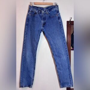 ❤️SOLD❤️ Levis 505 Blue Medium Wash 100% Cotton Jeans Size 31 X 34 Levi’s 12-002